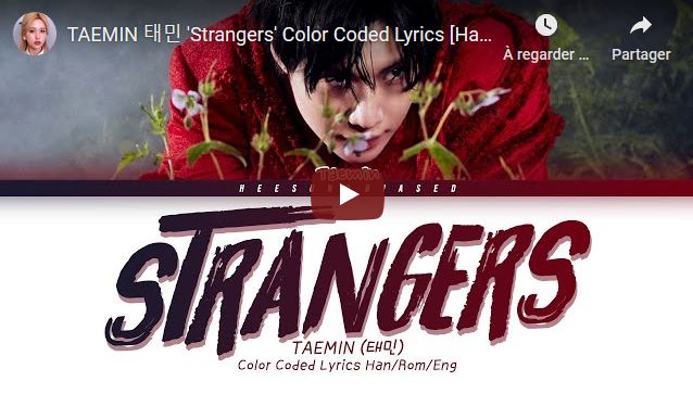 Taemin - Strangers