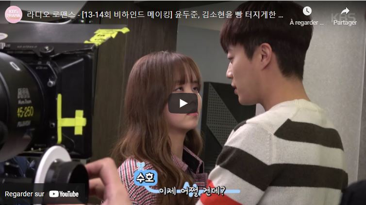 Behind the scene Radio romance KBS