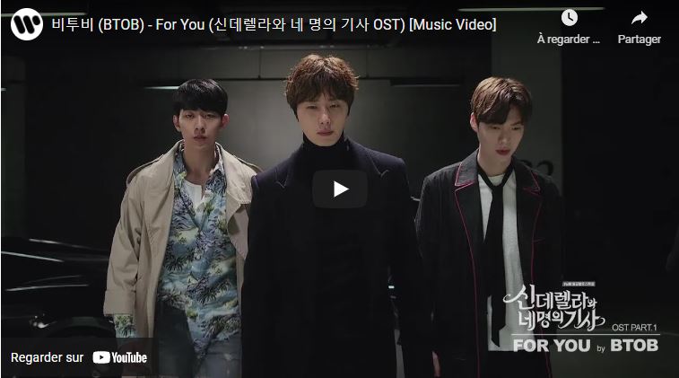 Warner music Korea - 비투비 (BTOB) - For You (신데렐라와 네 명의 기사 OST)