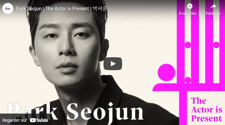 Park Seo-jun - The actor is present