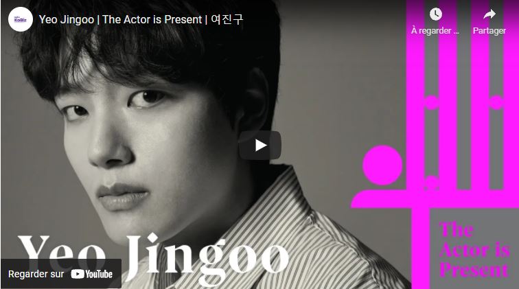 Yeo Jin-goo The actor is present