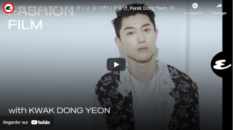 Kwak Dong-yeon - Esquire 2021 Youtube